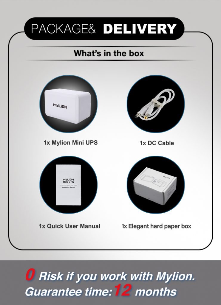 Mini DC UPS