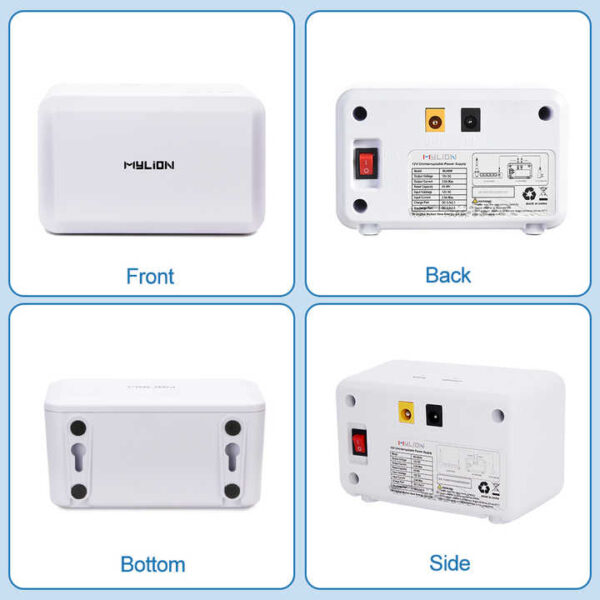 Mylion MU68 12V 3A Mini UPS 12000Mah Battery For Wifi Router