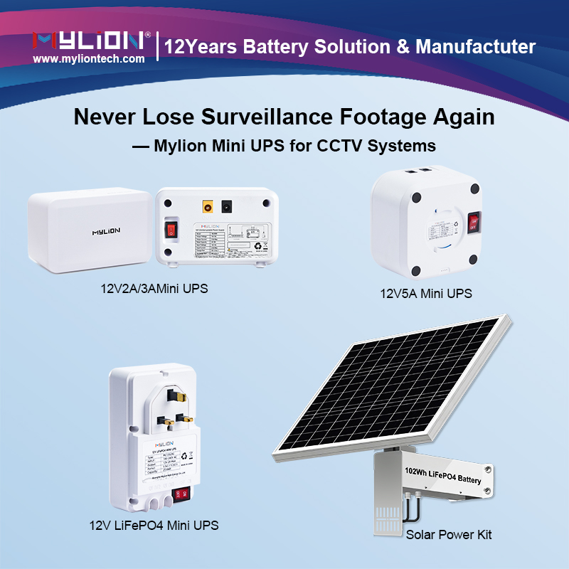 Mylion Mini UPS for CCTV Systems