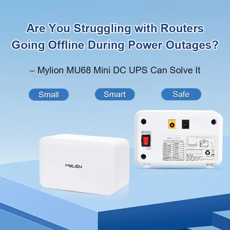 MU68 Mini DC UPS
