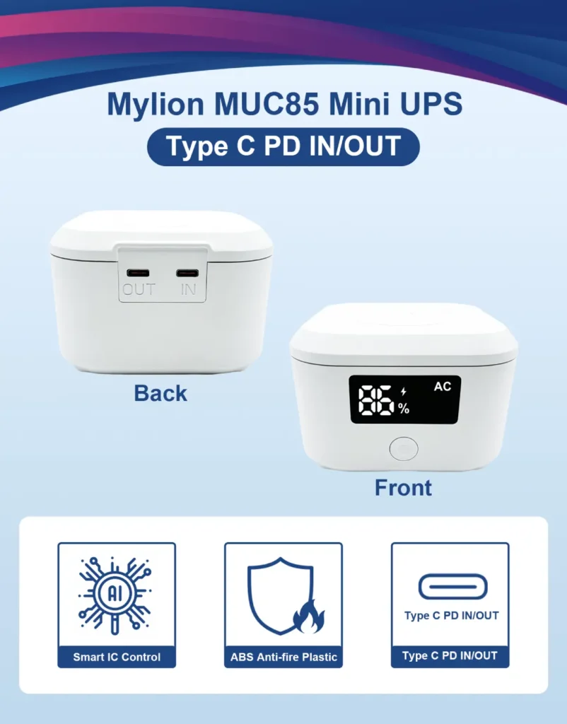 MUC85 Mini UPS