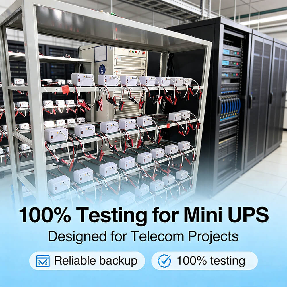 Mini UPS Con Gigabit POE++ Per Router, Modem E Telecamere – Batteria 20000mAh, Uscite 5V USB, 12V DC E 48-55V POE