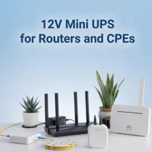 12V Mini UPS for Router and CPE