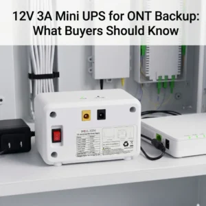 12V 3A Mini UPS for ONT Backup What Buyers Should Know