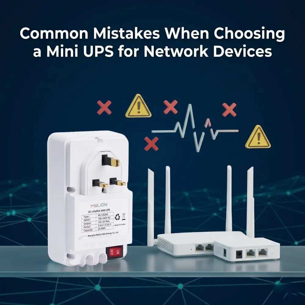 Common Mistakes When Choosing a Mini UPS for Network Devices