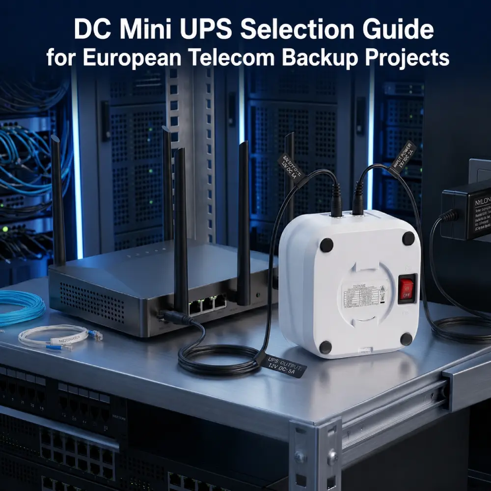 DC Mini UPS Selection Guide for European Telecom Backup Projects