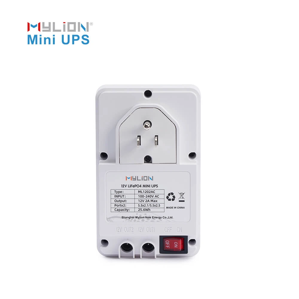 ML1202AC 12V 2A Mini DC UPS Battery Backup For ONU