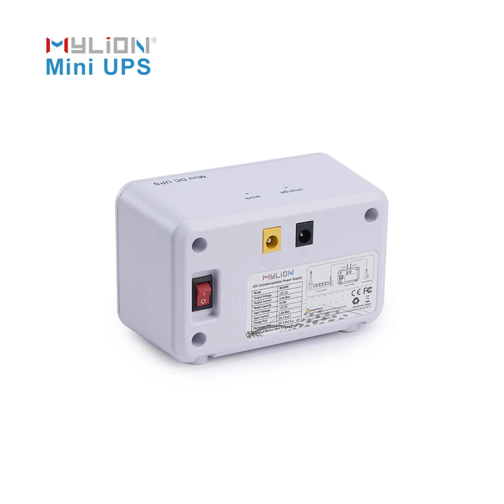 MU48W 12V 3A Mini DC UPS Battery Backup For FTTH