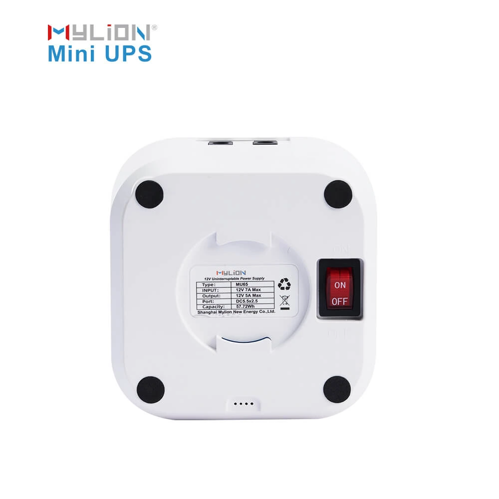 MU65W 12V 5A Mini DC UPS Battery Backup for CPE