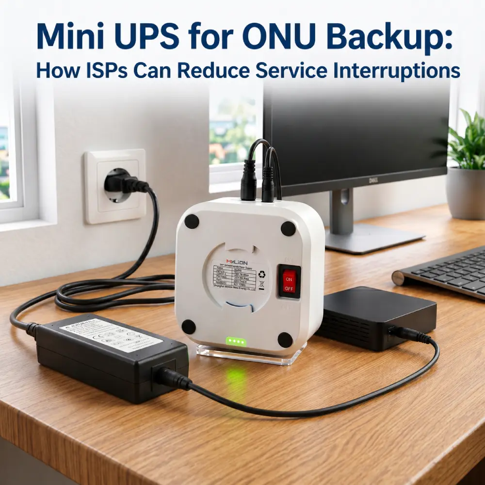 Mini UPS for ONU Backup How ISPs Can Reduce Service Interruptions