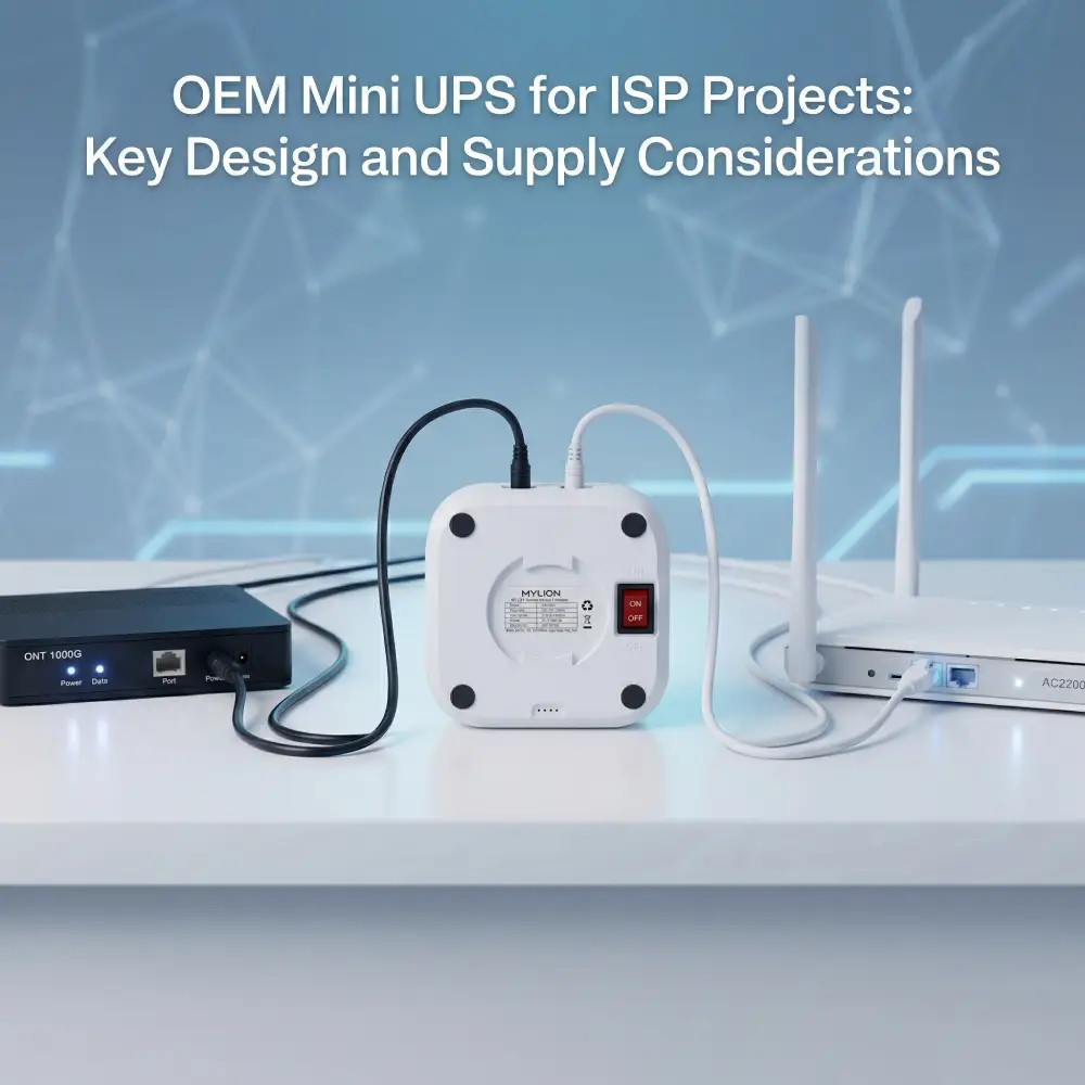 OEM Mini UPS for ISP Projects_ Key Design and Supply Considerations