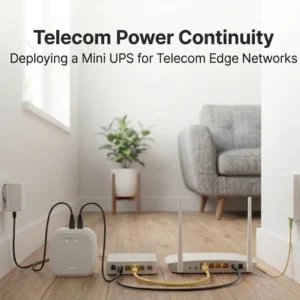 Telecom Power Continuity Deploying a Mini UPS for Telecom Edge Networks