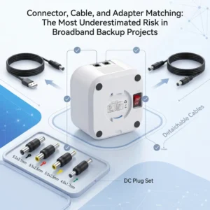 Connector, Cable, and Adapter Matching for Mini UPS