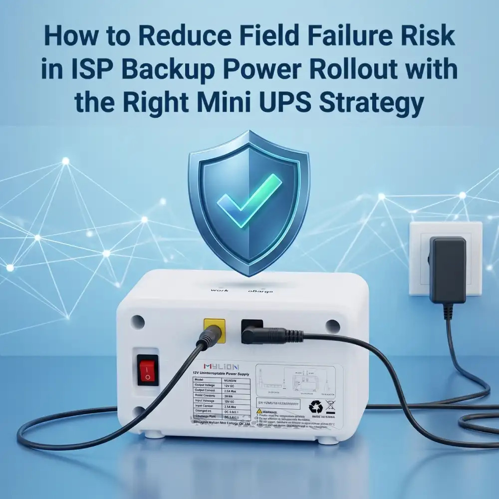 How to Reduce Field Failure Risk in ISP Backup Power Rollout