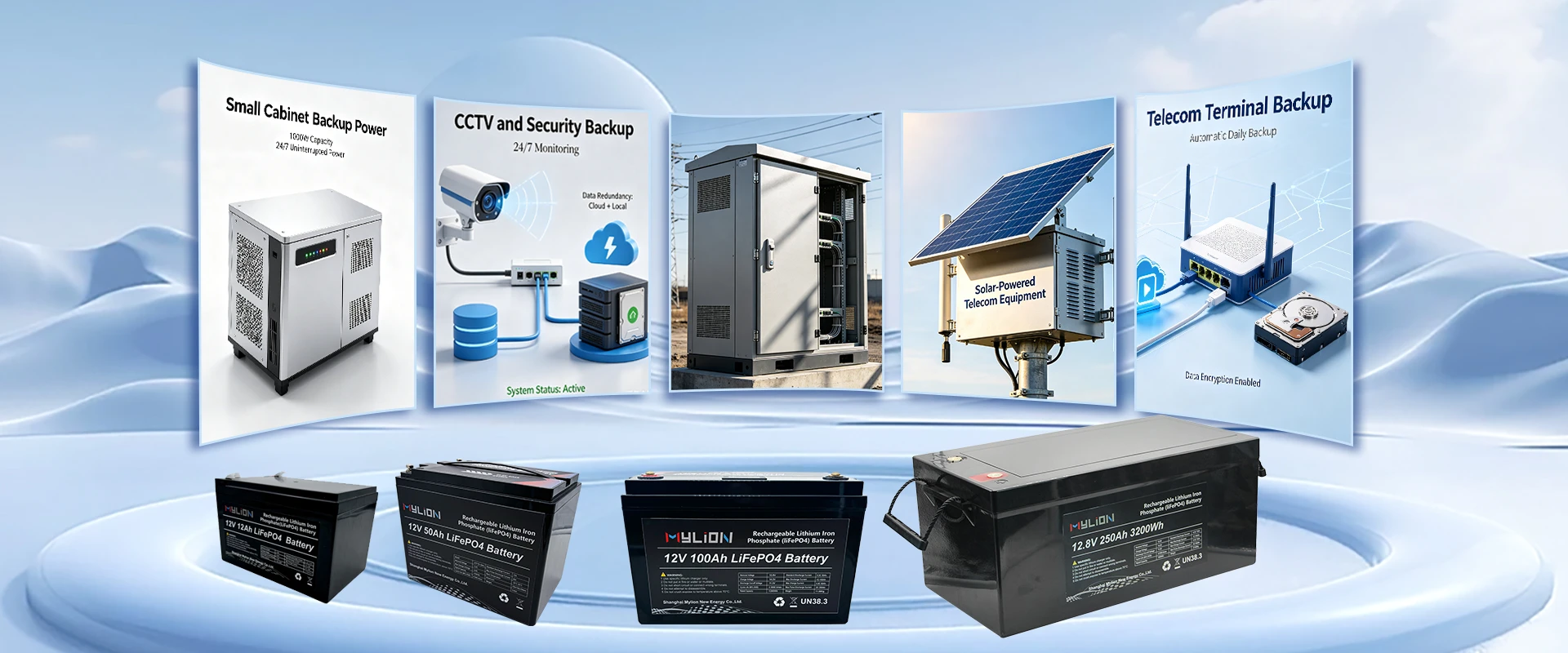 Typical LifePO4 Battery Application Scenarios