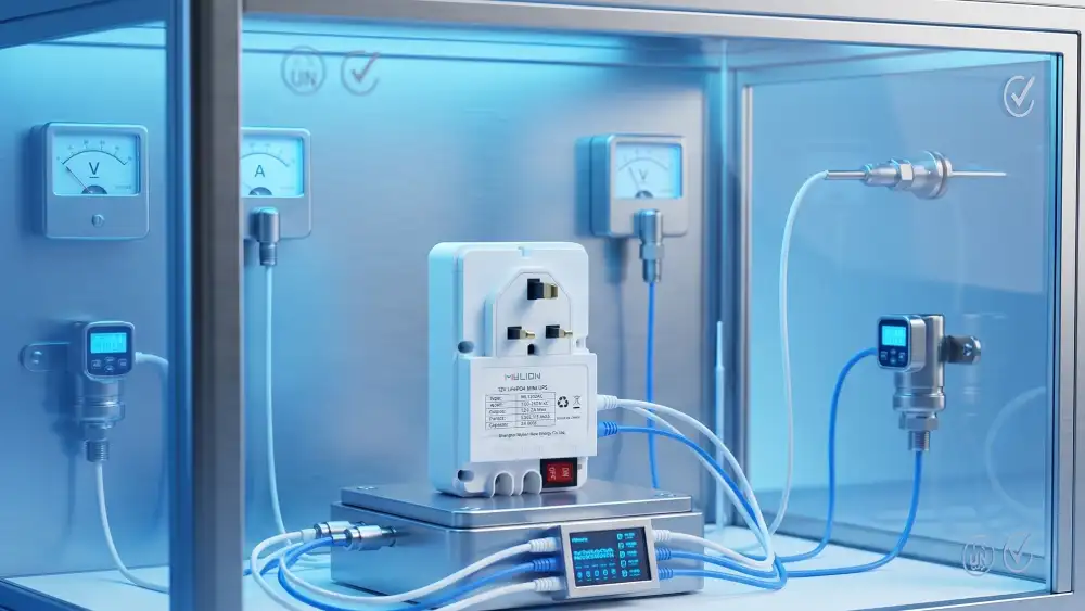 UN38.3 test summary and MSDS for Mini UPS