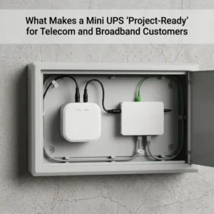 What Makes a Mini UPS “Project-Ready” for Telecom and Broadband Customers
