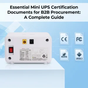 Essential Mini UPS Certification Documents for B2B Procurement