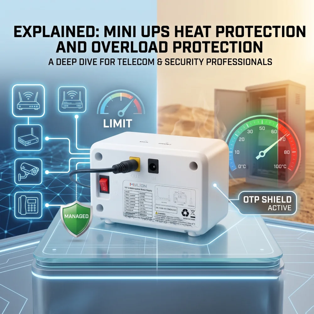 Explained Mini UPS Heat Protection and Overload Protection