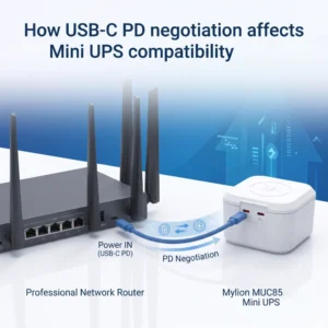 How USB-C PD negotiation affects Mini UPS compatibility