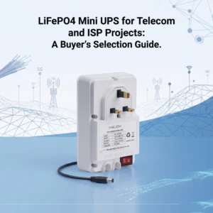 LiFePO4 Mini UPS for Telecom and ISP Projects
