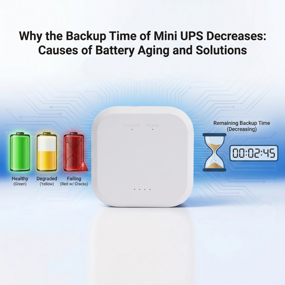 Why Mini UPS Backup Time Decreases Battery Aging Causes and Solutions