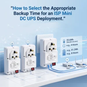 How to Choose the Right Backup Time for an ISP Mini DC UPS Deployment