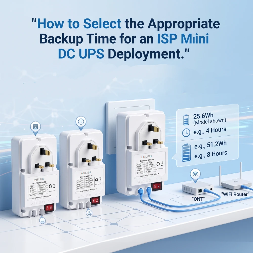 How to Choose the Right Backup Time for an ISP Mini DC UPS Deployment
