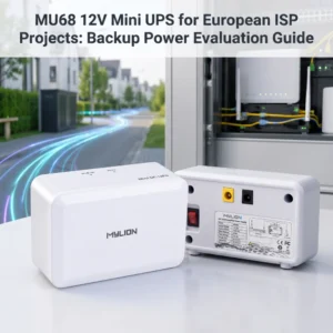 MU68 mini UPS for ONT backup