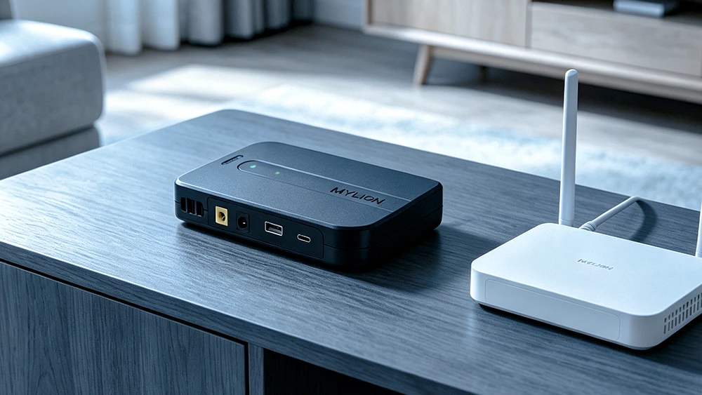 MYLION Mini UPS models MU68W MU35W MUJ46 for FTTH applications