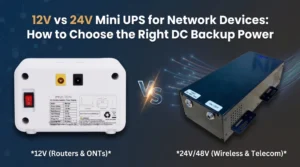 12V vs 24V Mini UPS for Network Devices