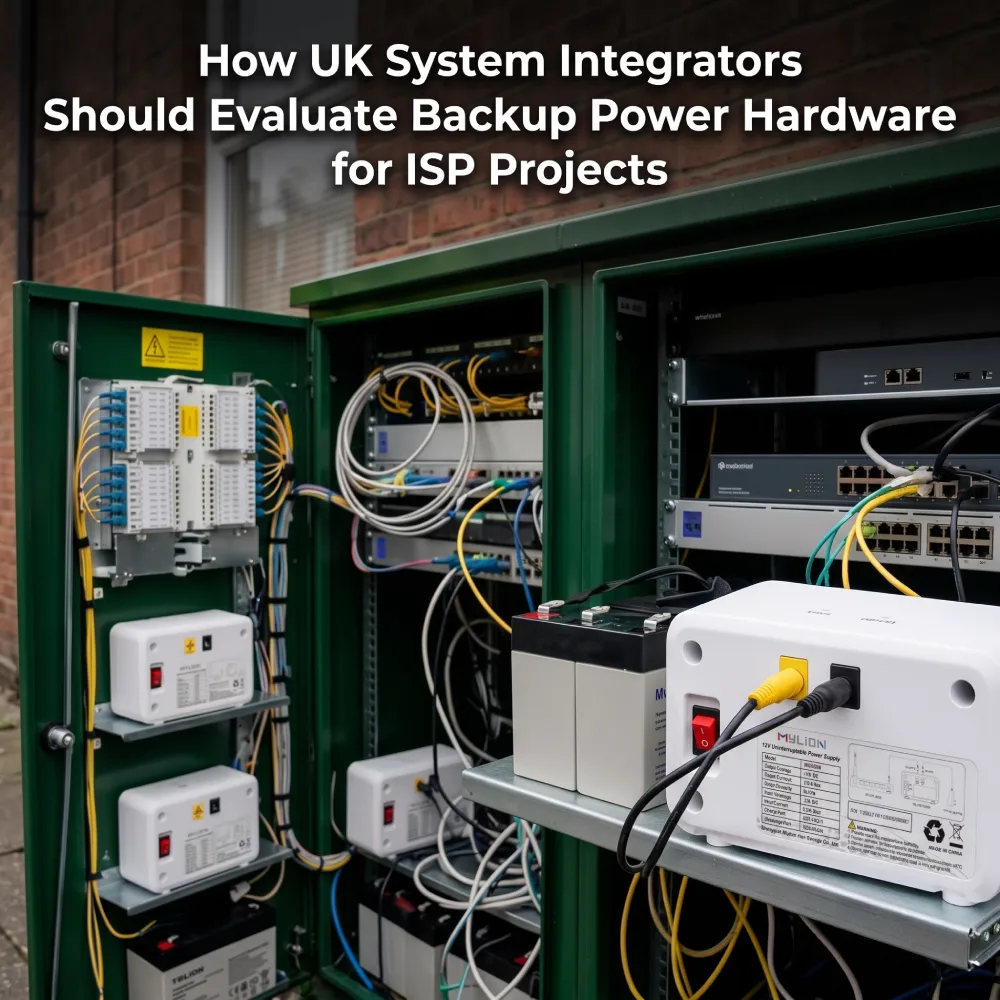 How UK System Integrators Should Evaluate Backup Power Hardware for ISP Projects