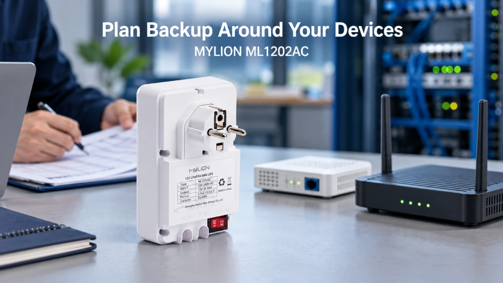 Application Scenarios for ML1202AC Mini UPS