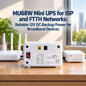 MYLION MU68W 12V Mini UPS for router and ONT backup