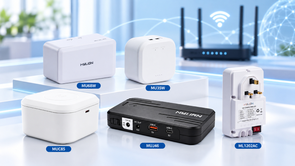 MYLION Mini UPS comparison for routers and ISP applications